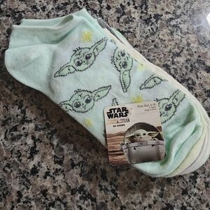 NWT Star Wars Baby Yoda Socks